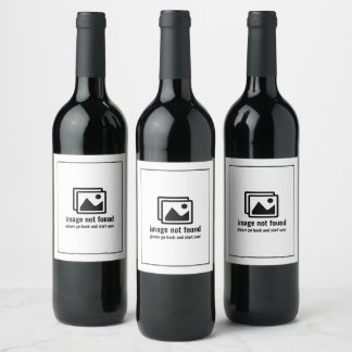 ETIQUETA PARA BOTELLA DE VINO 128