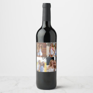 Etiqueta Para Botella De Vino 4 Mejores Amigas Foto Mejores Amigas