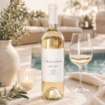 Abuela Minimalista Come 2025 | Etiqueta de Vino Pe