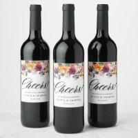 Acuarela Otoño Blooms Garland Fall Wedding