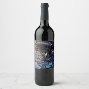 Etiqueta Para Botella De Vino Alboroto cerca