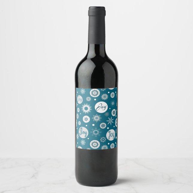 Etiqueta Para Botella De Vino Alegría (Anverso)
