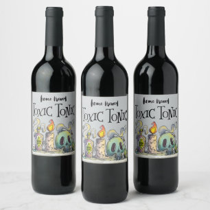Etiqueta Para Botella De Vino Algo etiqueta traviesa del vino del fiesta de