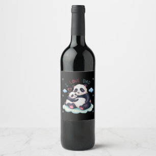 Etiqueta Para Botella De Vino Amo Papá