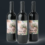 Etiqueta Para Botella De Vino Amor Verdadero Dura Por Siempre Corazón de Boda Pa<br><div class="desc">Amor Verdadero Por Siempre Lindo Corazón de Pareja Foto Etiqueta de Vino. Elegante Etiqueta de Vino en clásico minimalista para celebrar el amor. Personaliza tu nombre, foto y texto. Personaliza y haz un regalo especial para guardar tus recuerdos!</div>