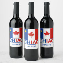 Apellido de la bandera canadiense de Chiac Acadian