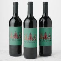Árboles navideños de leopardo de la selva