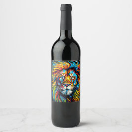 Etiqueta Para Botella De Vino Artsy