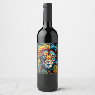 Etiqueta Para Botella De Vino Artsy