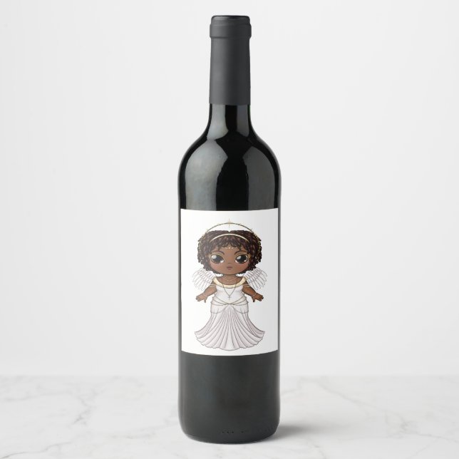 Etiqueta Para Botella De Vino Astra (Anverso)