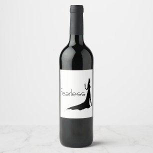 Etiqueta Para Botella De Vino Audaz