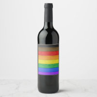 Bandera de orgullo gay inclusiva de SlipperyJoe's 