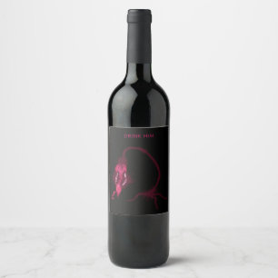 Etiqueta Para Botella De Vino beba