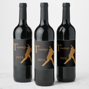 Etiqueta Para Botella De Vino Béisbol