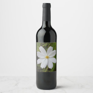 Etiqueta Para Botella De Vino Belleza blanca llana