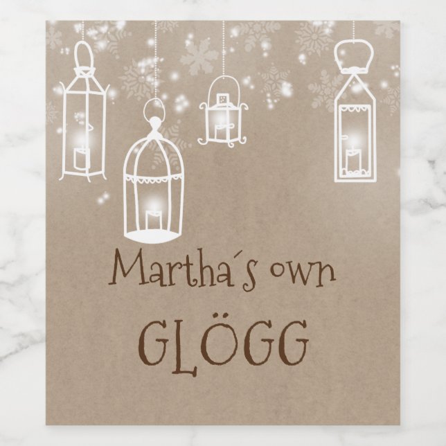 Etiqueta Para Botella De Vino Blancanieves (Etiqueta única)