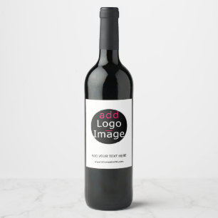 Etiqueta Para Botella De Vino Blanco empresarial personalizable profesional mode