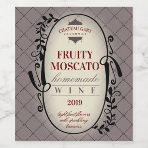 Etiqueta Para Botella De Vino boda color personalizado vino casero personalizado