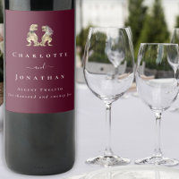 Boda de Dinosaurio Burdeos y Crema Personalizada