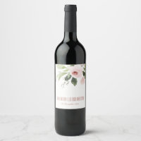 BODA DE LA FLORAL ROSA DE RUBOR CON LAVADO DE COLO