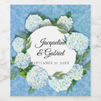 Boda Vintage con Floral Elegante de Hydrangea Blan