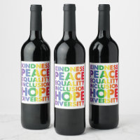 Bondad Paz Igualdad Amor Inclusión Esperanza LGBT