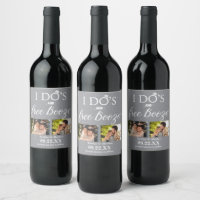 Booze gratis y Booze Modern Wedding Salven la fech
