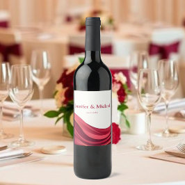 Etiqueta Para Botella De Vino Borgoña