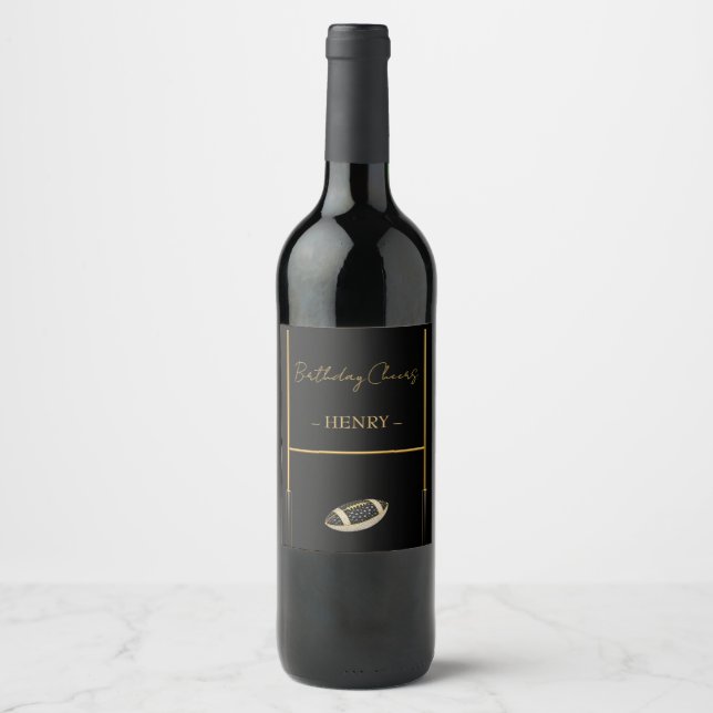 Etiqueta Para Botella De Vino Botella de vino  (Anverso)