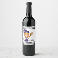 Bruja suave en Halloween Gorra morado