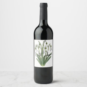 Etiqueta Para Botella De Vino Bucaneros enero flor jardinería primavera