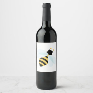Etiqueta Para Botella De Vino Bumblebee