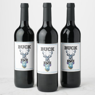 ETIQUETA PARA BOTELLA DE VINO CARCAJA OVEJA 