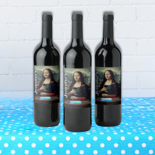 Etiqueta Para Botella De Vino Celebración del cumpleaños 35 de los fiestas de vi