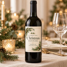 Cena de Navidad Elegante y Siempreverde con Etique
