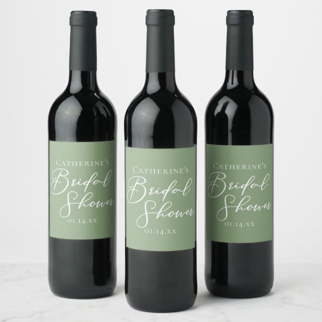 Etiqueta Para Botella De Vino Ch (Botellas)