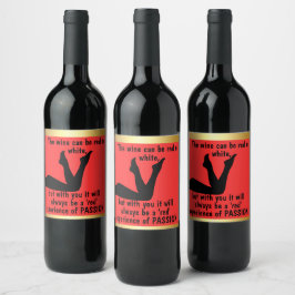 Etiqueta Para Botella De Vino Charming Wine Labels to Win His Heart!