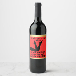 Etiqueta Para Botella De Vino Charming Wine Labels to Win His Heart!