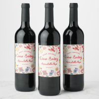 Ciao Baby Medalla de Baby Shower de Tema Italiano