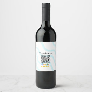 Etiqueta Para Botella De Vino código q r simple añadir logotipo código de explor