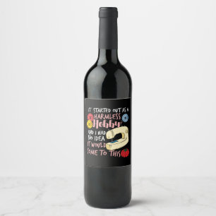 Etiqueta Para Botella De Vino Colcha
