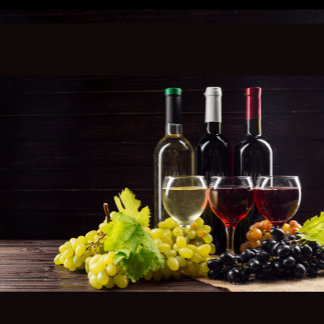 Etiqueta Para Botella De Vino Colección Armonía del Viñedo