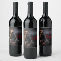 Colmillos de figura vampírica pálida de Halloween