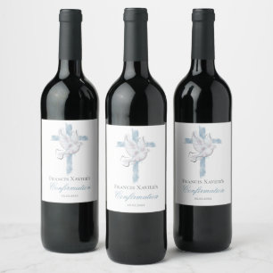 Etiqueta Para Botella De Vino Confirmación