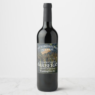 ETIQUETA PARA BOTELLA DE VINO COSTO DEL PRÉSTAMO FEMA TSA FW HOGAR FAMILIA AUMEN
