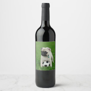Etiqueta Para Botella De Vino Crea tu propia foto personalizada de tu mascota