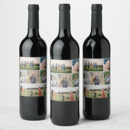 Etiqueta Para Botella De Vino Crear su propio Collage de fotos 7
