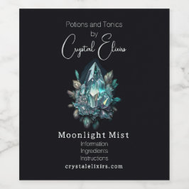 Etiqueta Para Botella De Vino Crear tu propia etiqueta apothecary de cristales a