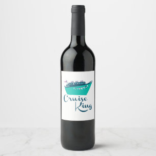Etiqueta Para Botella De Vino Cruise King