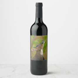 Etiqueta Para Botella De Vino Custom deer